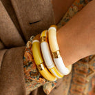Bracelet jaune femme | Pipoca Amarelo Parabaya Parabaya