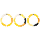 Bracelet jaune femme | Pipoca Amarelo Parabaya Parabaya