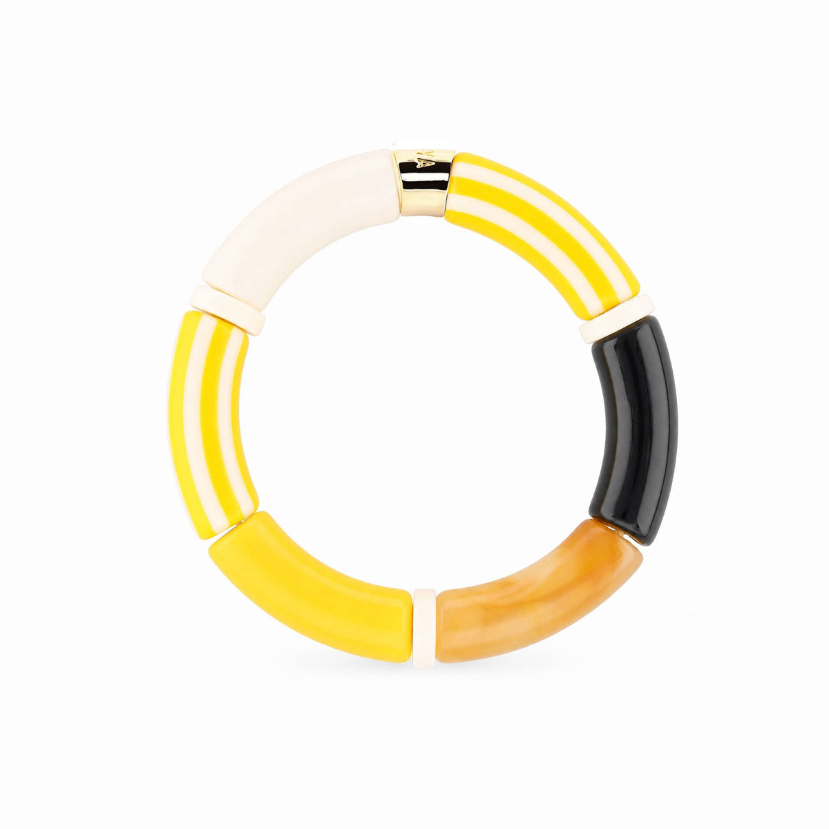 Bracelet jaune femme | Pipoca Amarelo Parabaya Parabaya