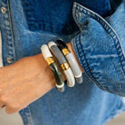Bracelet kaki gris femme | Pipoca Jungle Parabaya Parabaya