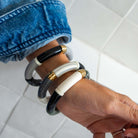 Bracelet kaki gris femme | Pipoca Jungle Parabaya Parabaya