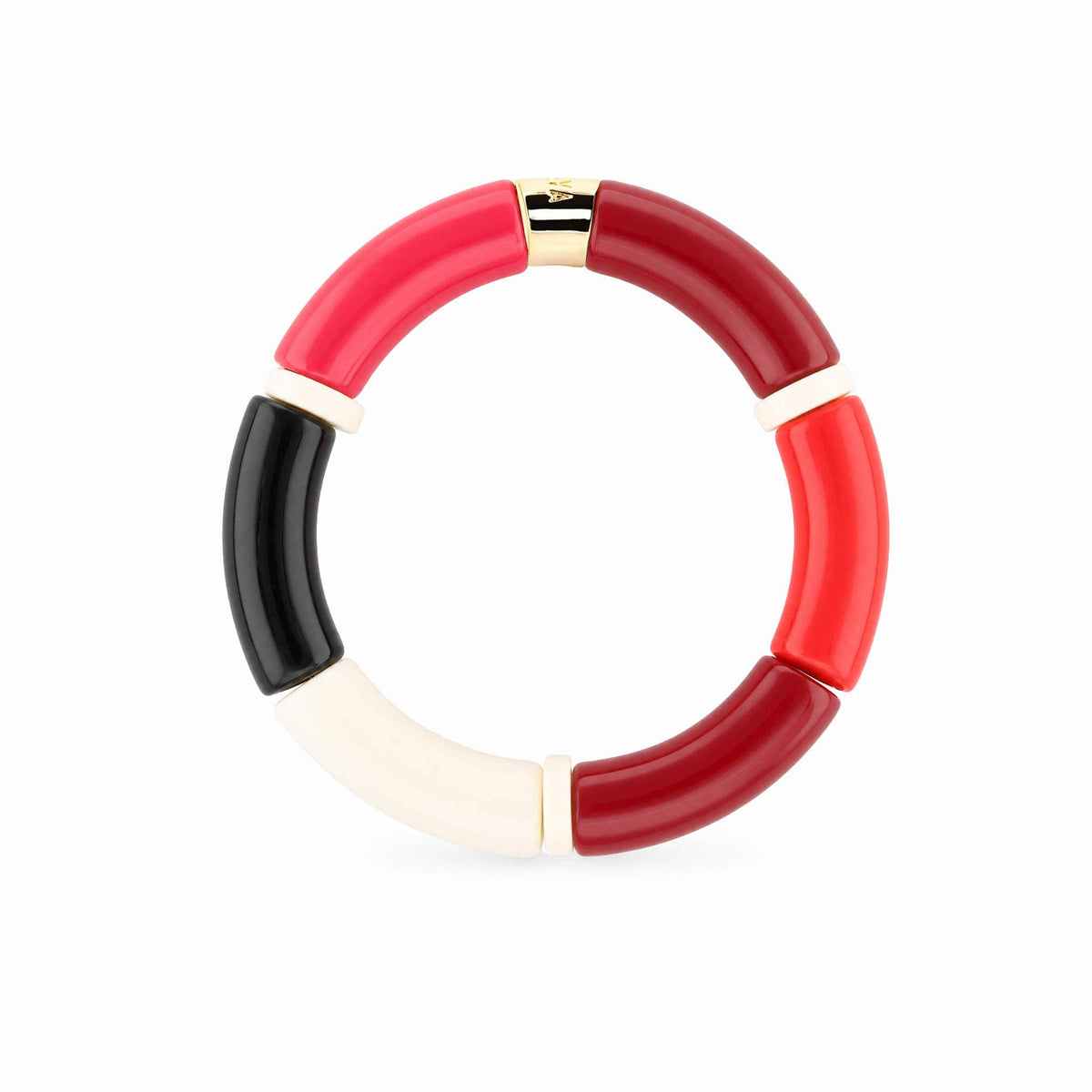Bracelet magenta bordeaux femme | Pipoca Grenat Parabaya Parabaya