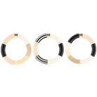 Bracelet noir blanc femme | Pipoca Black Parabaya Parabaya
