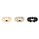 Bracelet noir et marbré femme | Bombom Black Parabaya Parabaya