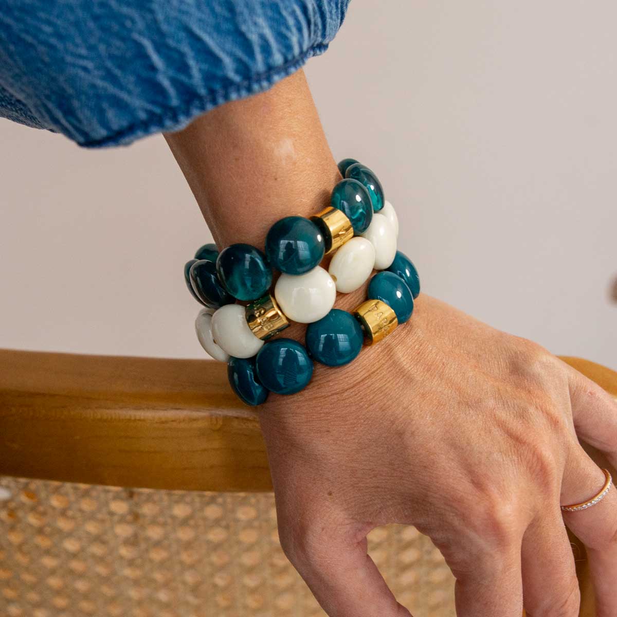 Bracelet perles colorées femme Bombom Selva | Parabaya Parabaya