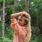 Bracelet perles rondes colorées femme pailleté | Olala Bombom Parabaya Parabaya