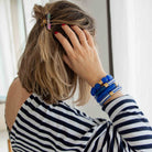 Bracelet Pipoca Brasil Riviera Cobalt Parabaya