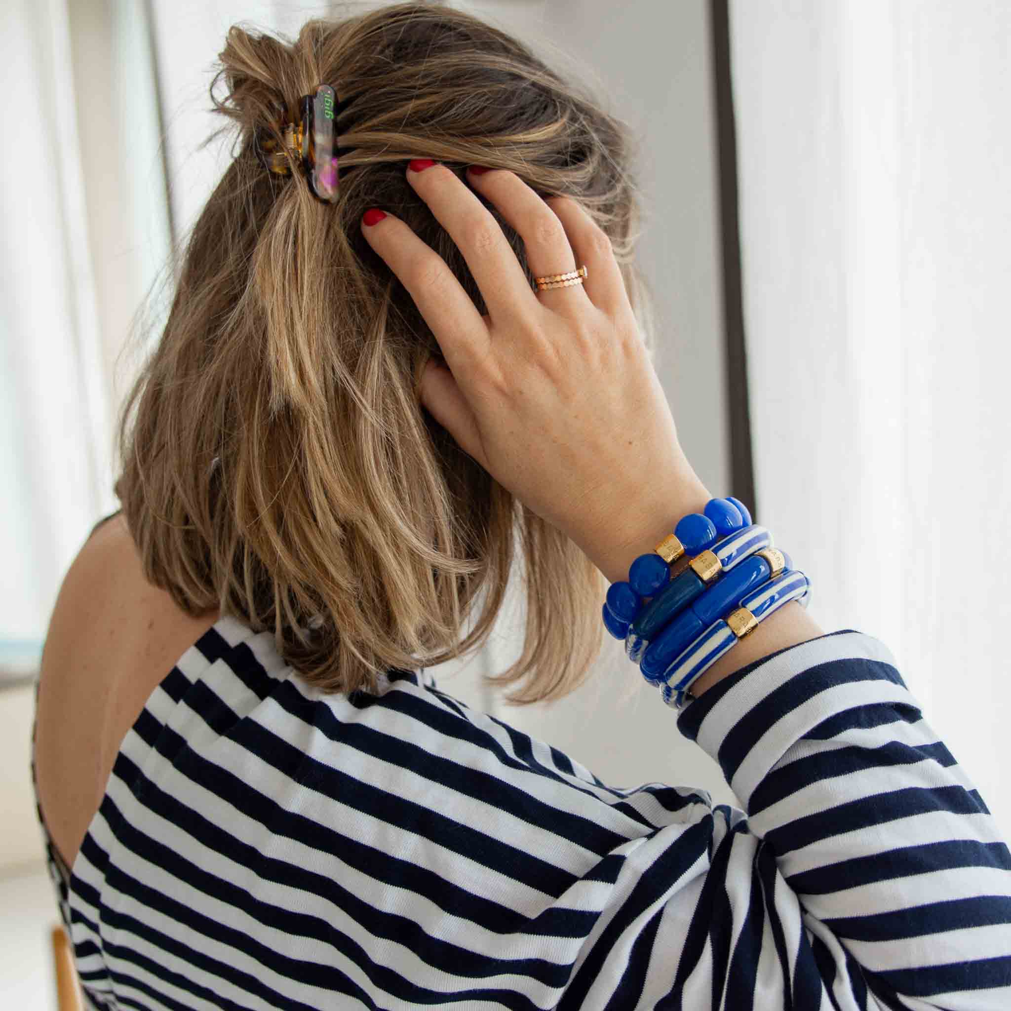 Bracelet Pipoca Brasil Riviera Cobalt Parabaya