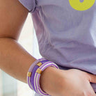 Bracelet Pipoca Brasil Riviera Lila Parabaya
