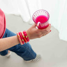 Bracelet Pipoca Brasil Riviera Magenta Parabaya