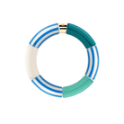 Bracelet Pipoca Brasil Riviera Turquesa Parabaya