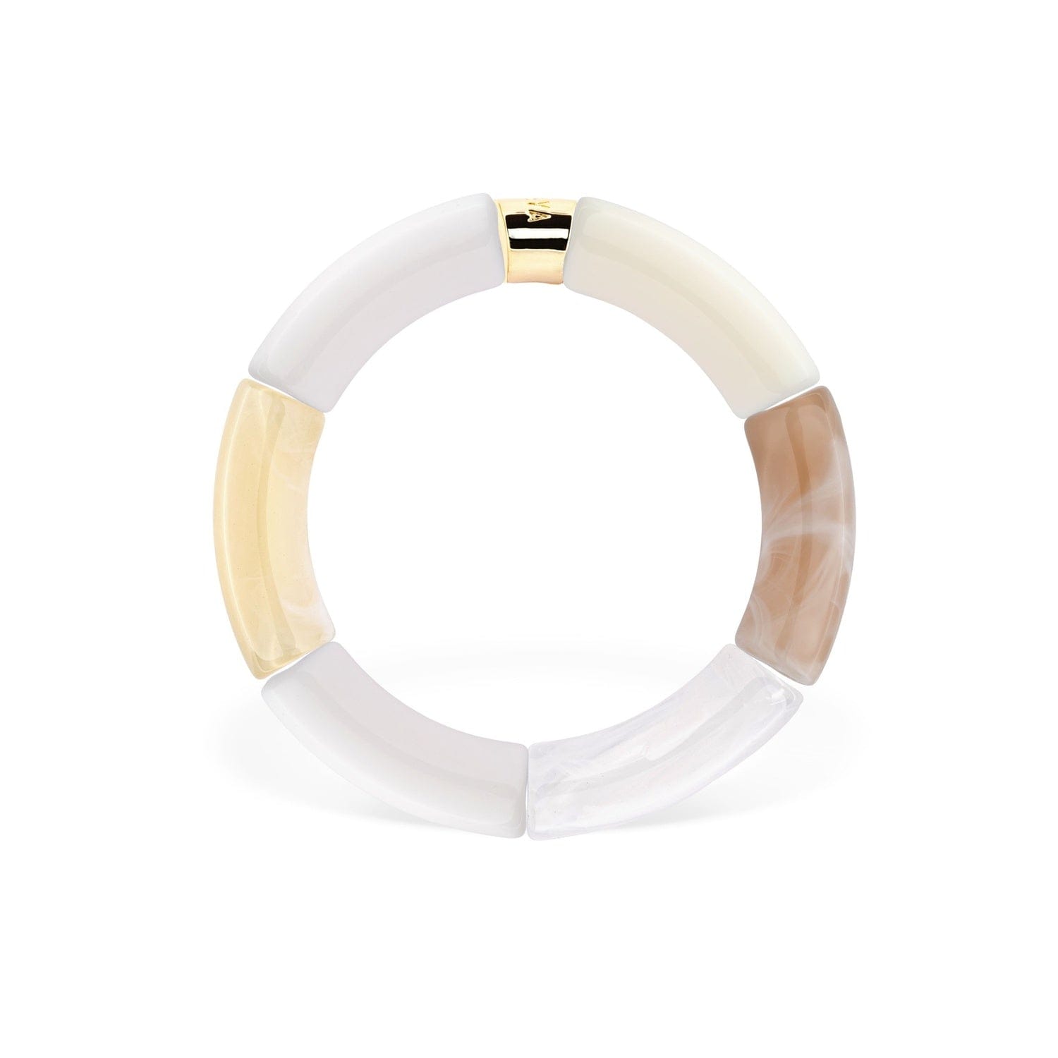 Bracelet Pipoca Creme Parabaya