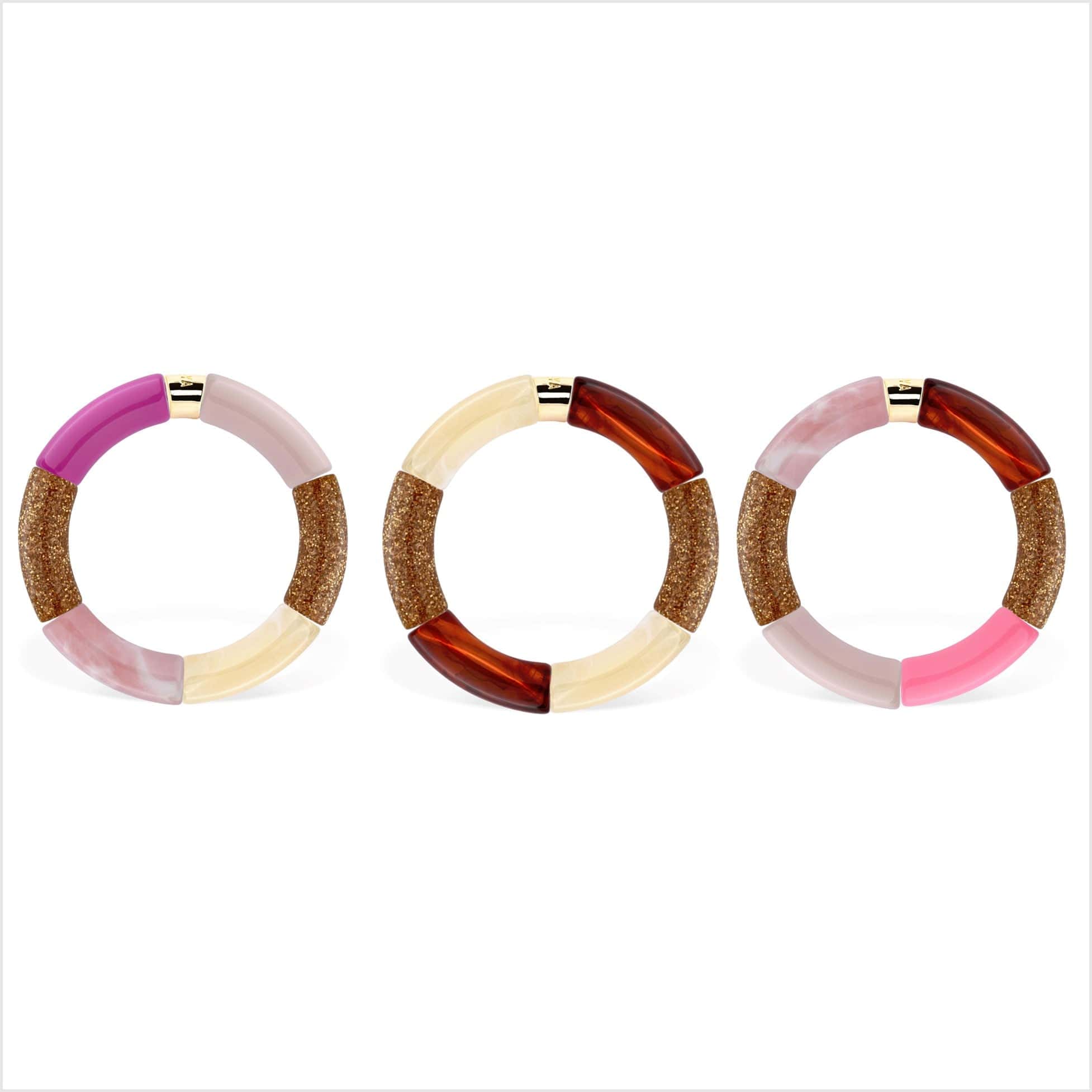 Bracelet Pipoca ESPUMA Rosa Parabaya