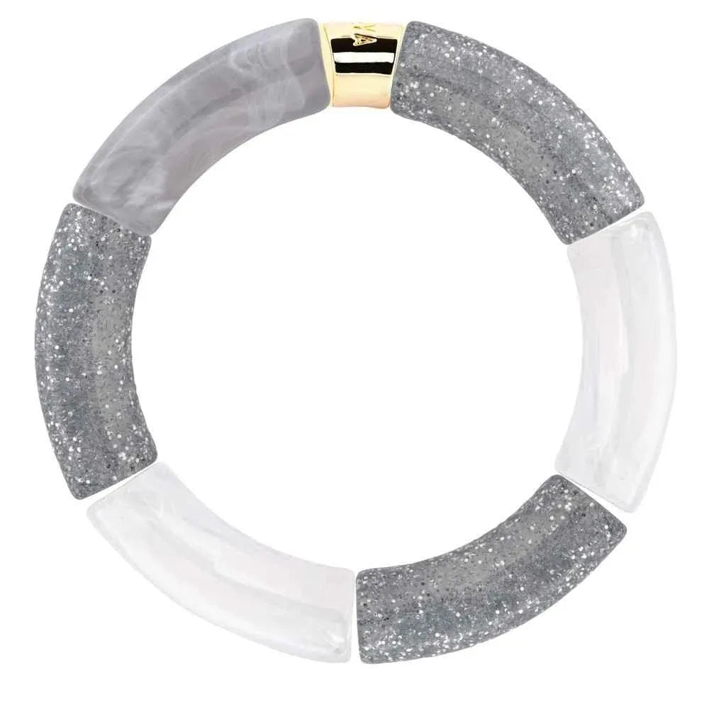 Bracelet Pipoca Festa Prateado Parabaya