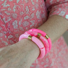 Bracelet Pipoca Flamingo mono Parabaya