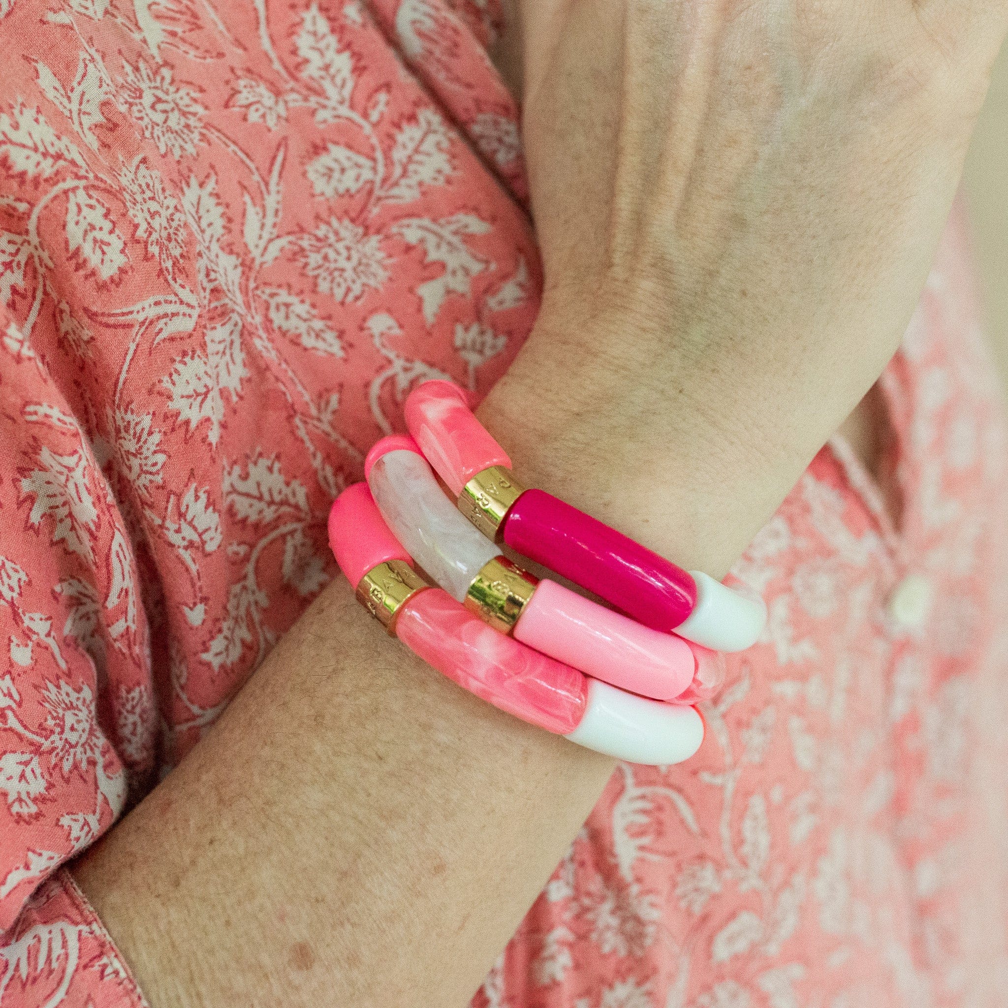 Bracelet pipoca flamingo Parabaya