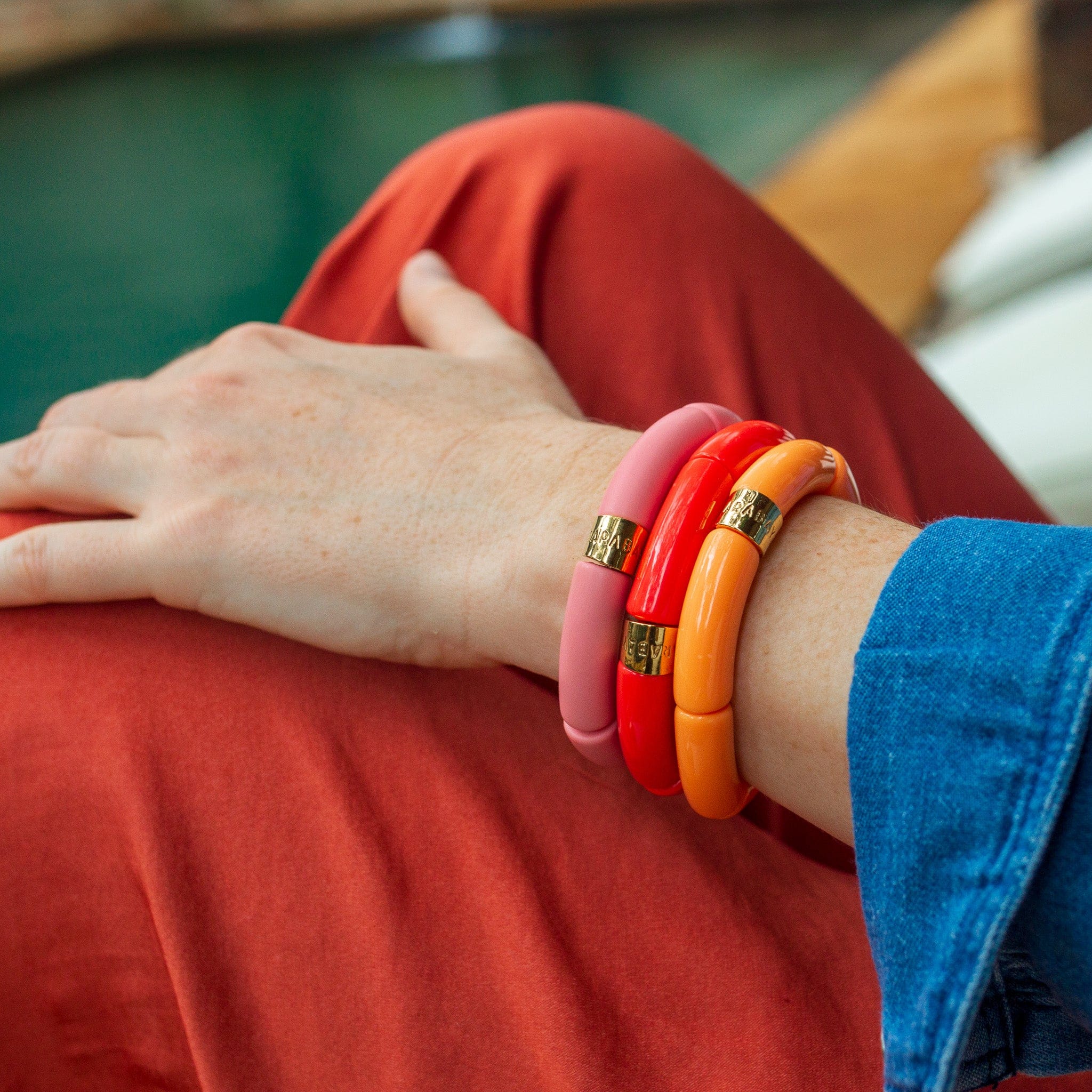 Bracelet pipoca Fogo mono Parabaya