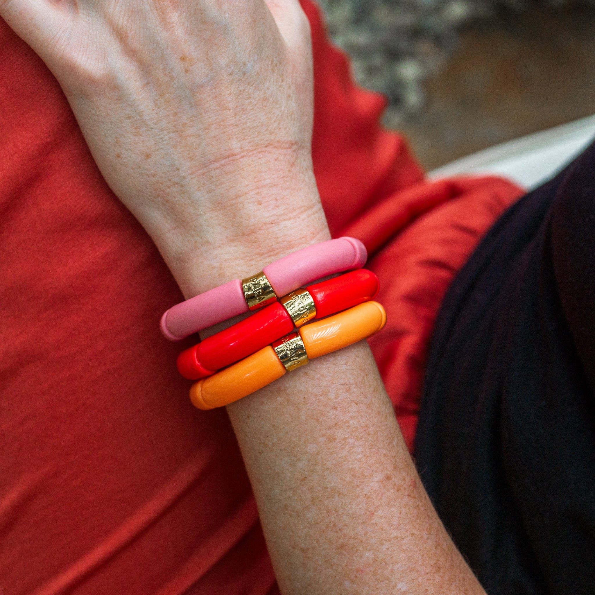 Bracelet pipoca Fogo mono Parabaya