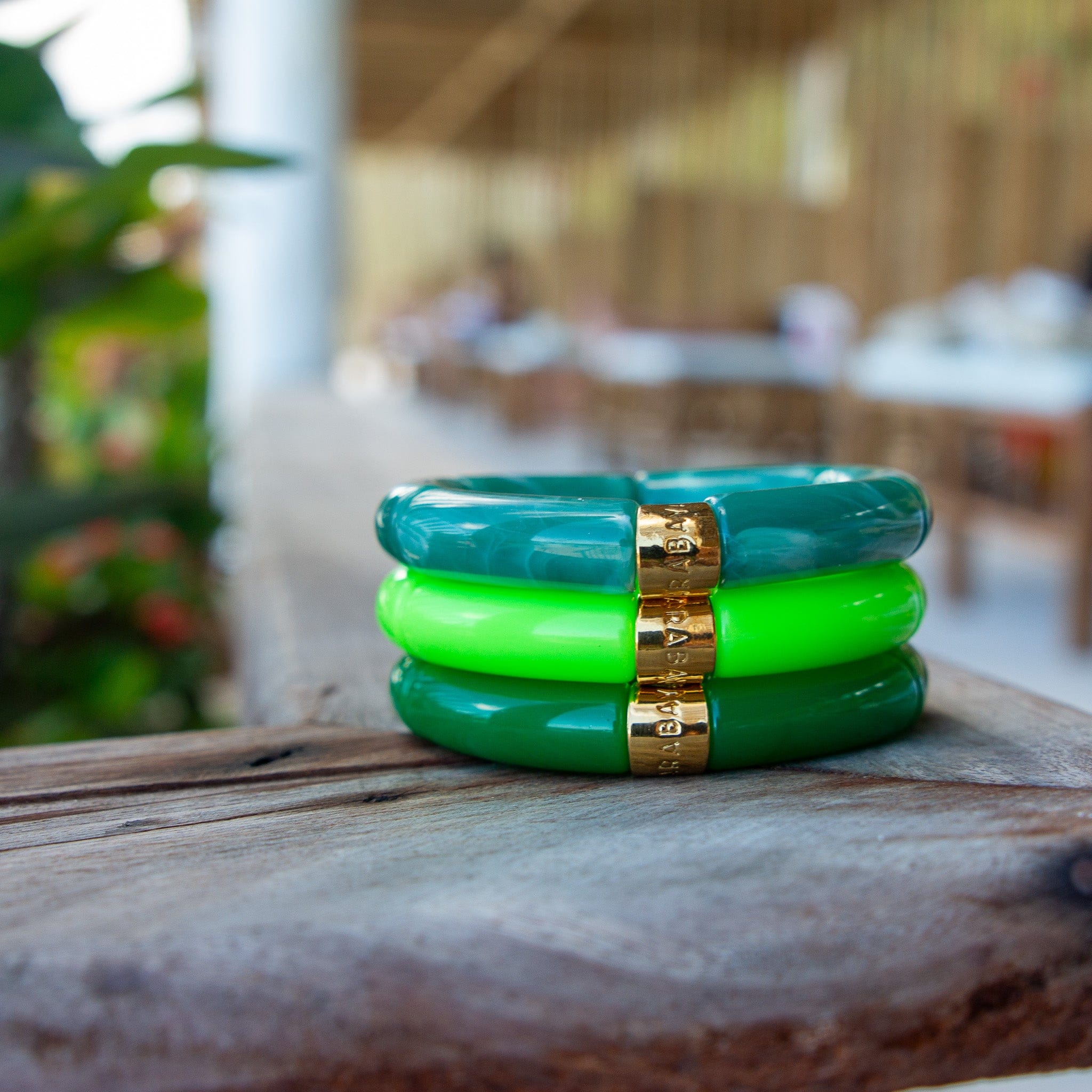 Bracelet Pipoca Palmeira mono Parabaya