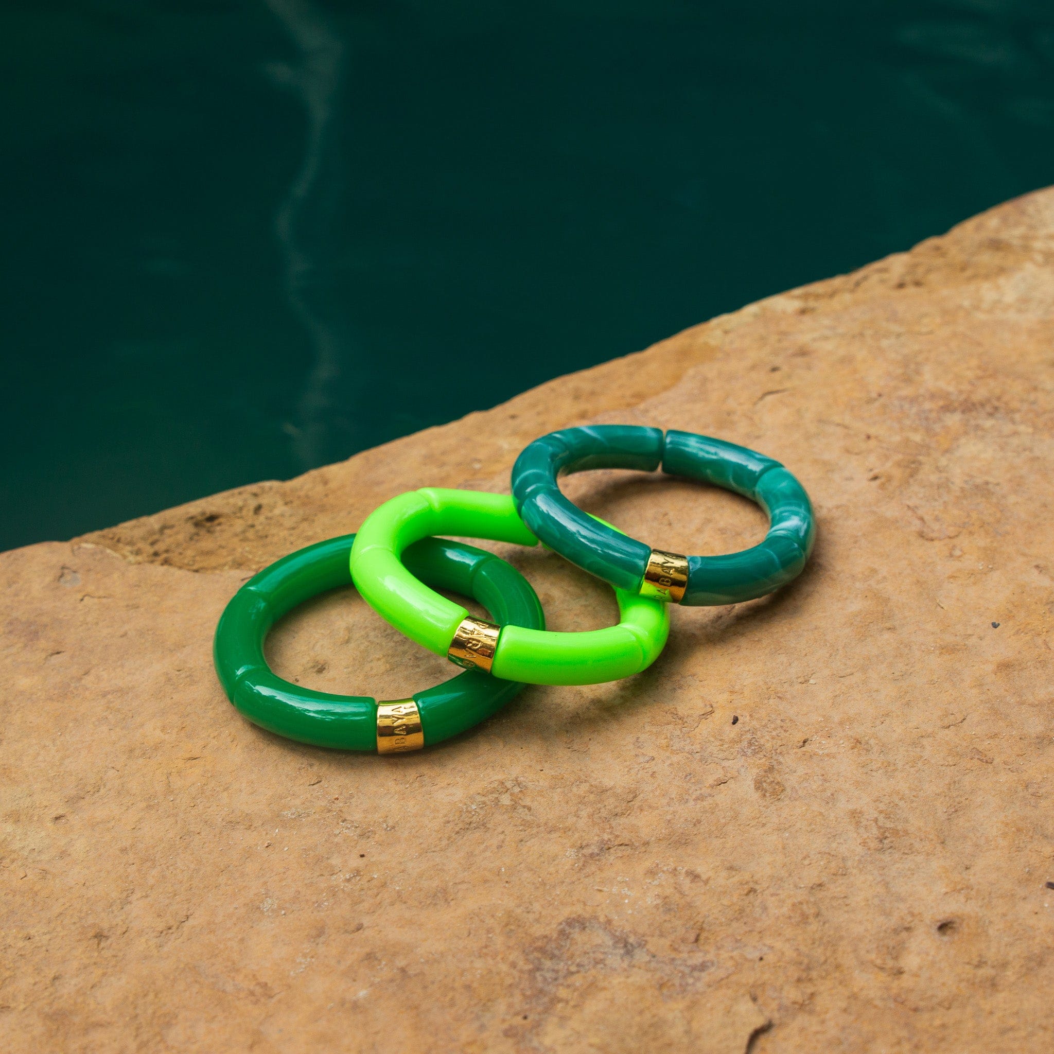 Bracelet Pipoca Palmeira mono Parabaya