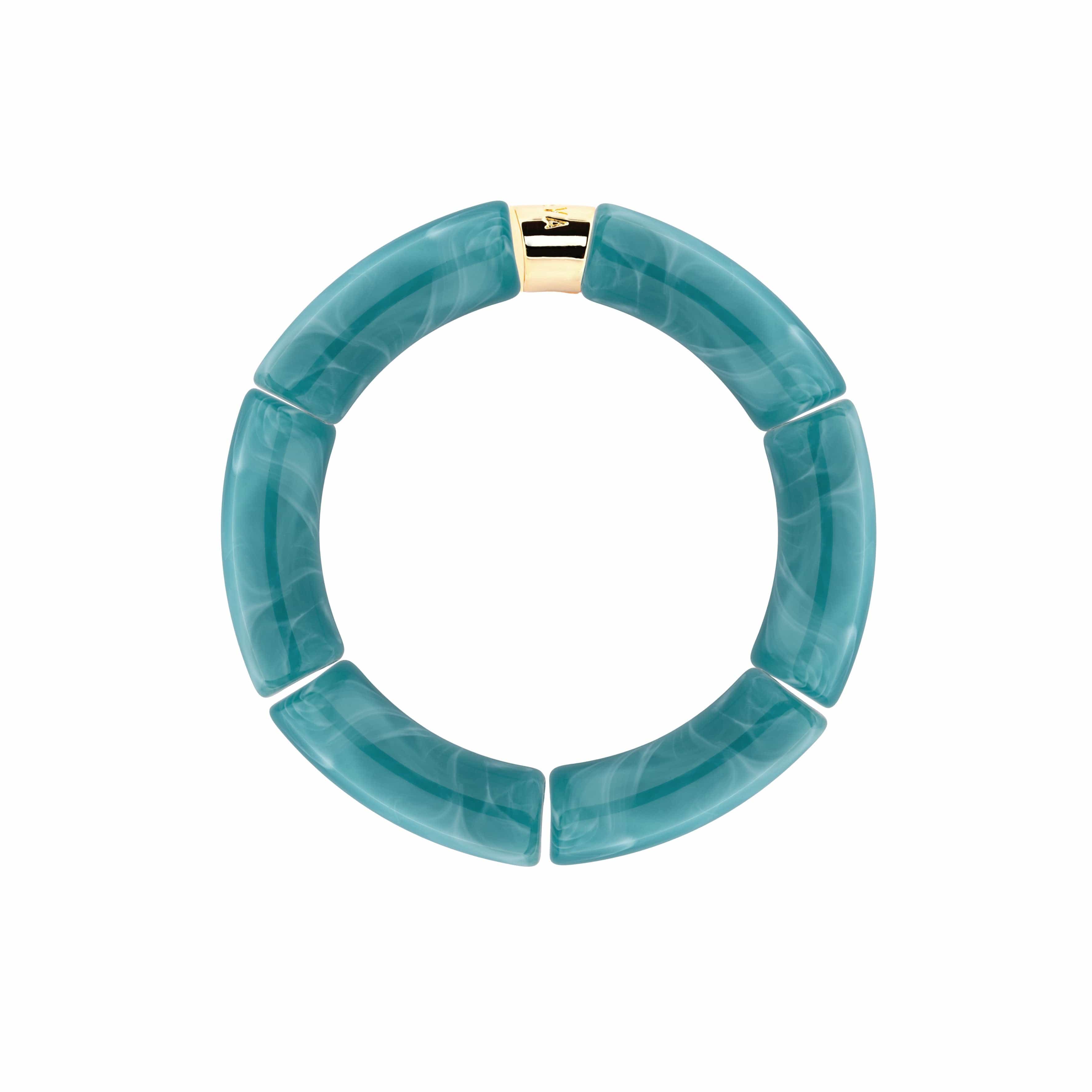 Bracelet Pipoca Turquesa Mono Parabaya