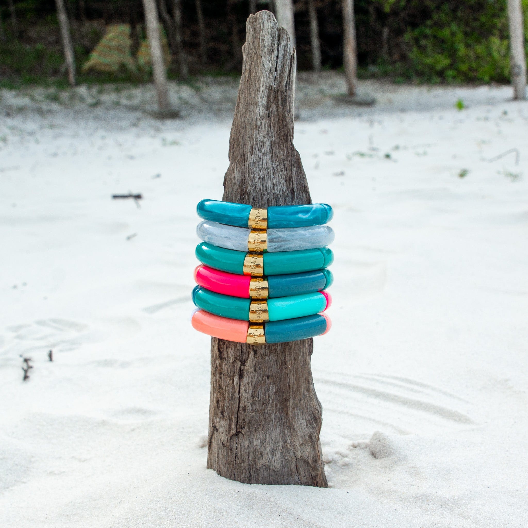 Bracelet Pipoca Turquesa Parabaya