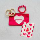Coffret maman enfant bracelets assortis crème | Matchy-Matchy Parabaya Parabaya