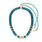 Collier bleu canard femme | Praia Selva Parabaya Parabaya