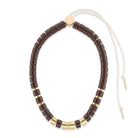 Collier chocolat et doré femme | Praia Terra Parabaya Parabaya