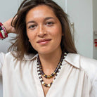 Collier chocolat et doré femme | Praia Terra Parabaya Parabaya