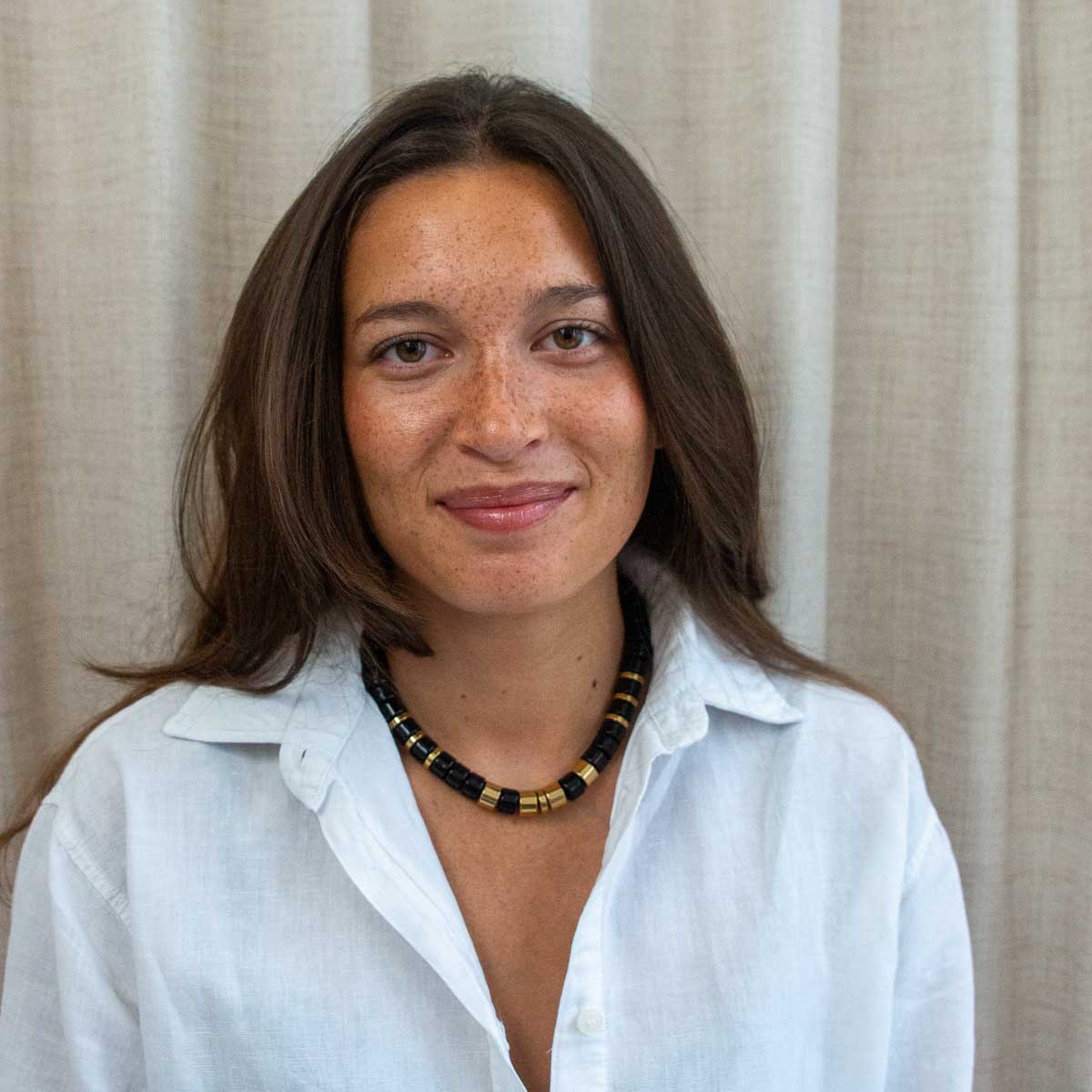 Collier noir et doré femme | Praia Black Parabaya Parabaya