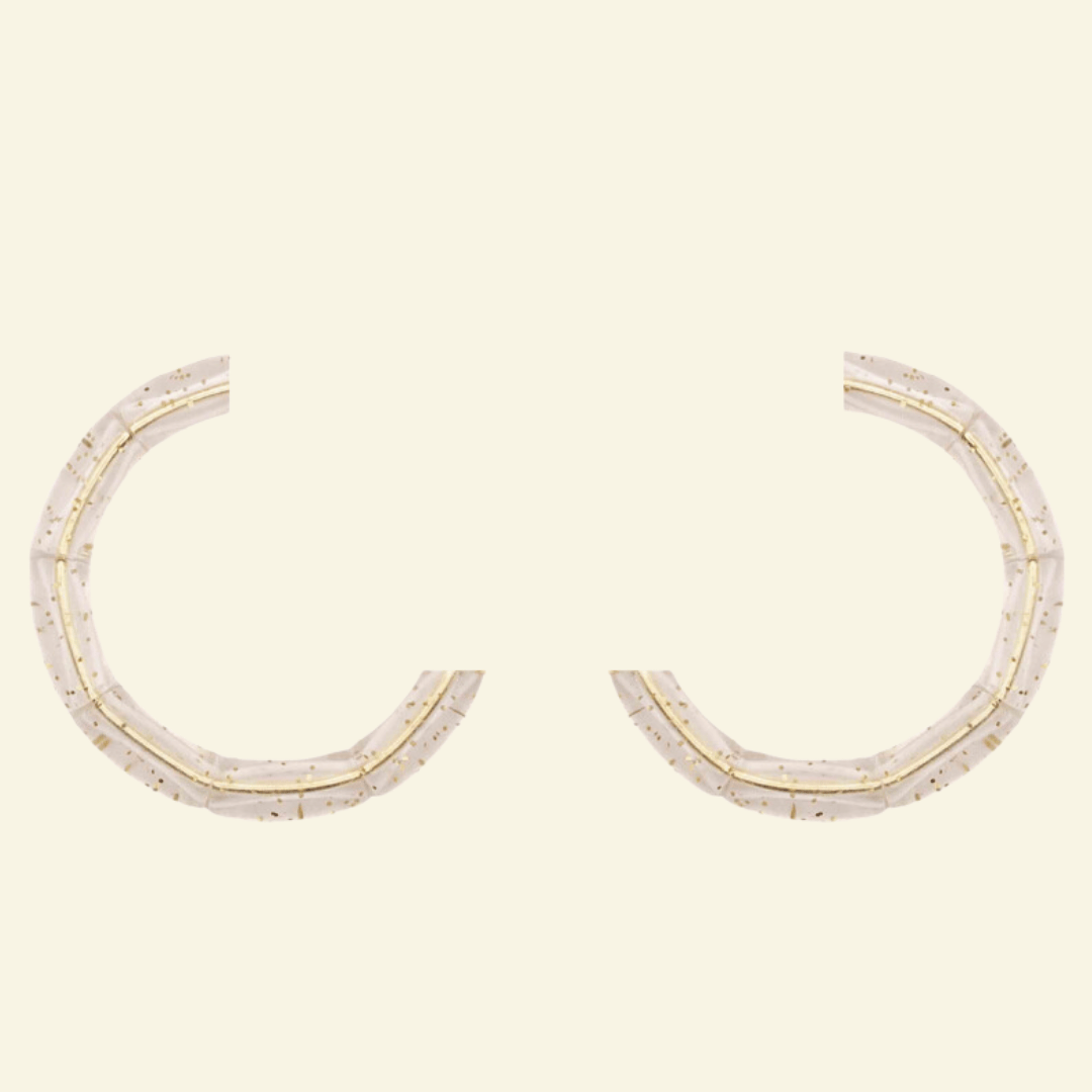 Lot de perles Mix & Match - TRANSPARENT PAILLETTES Parabaya