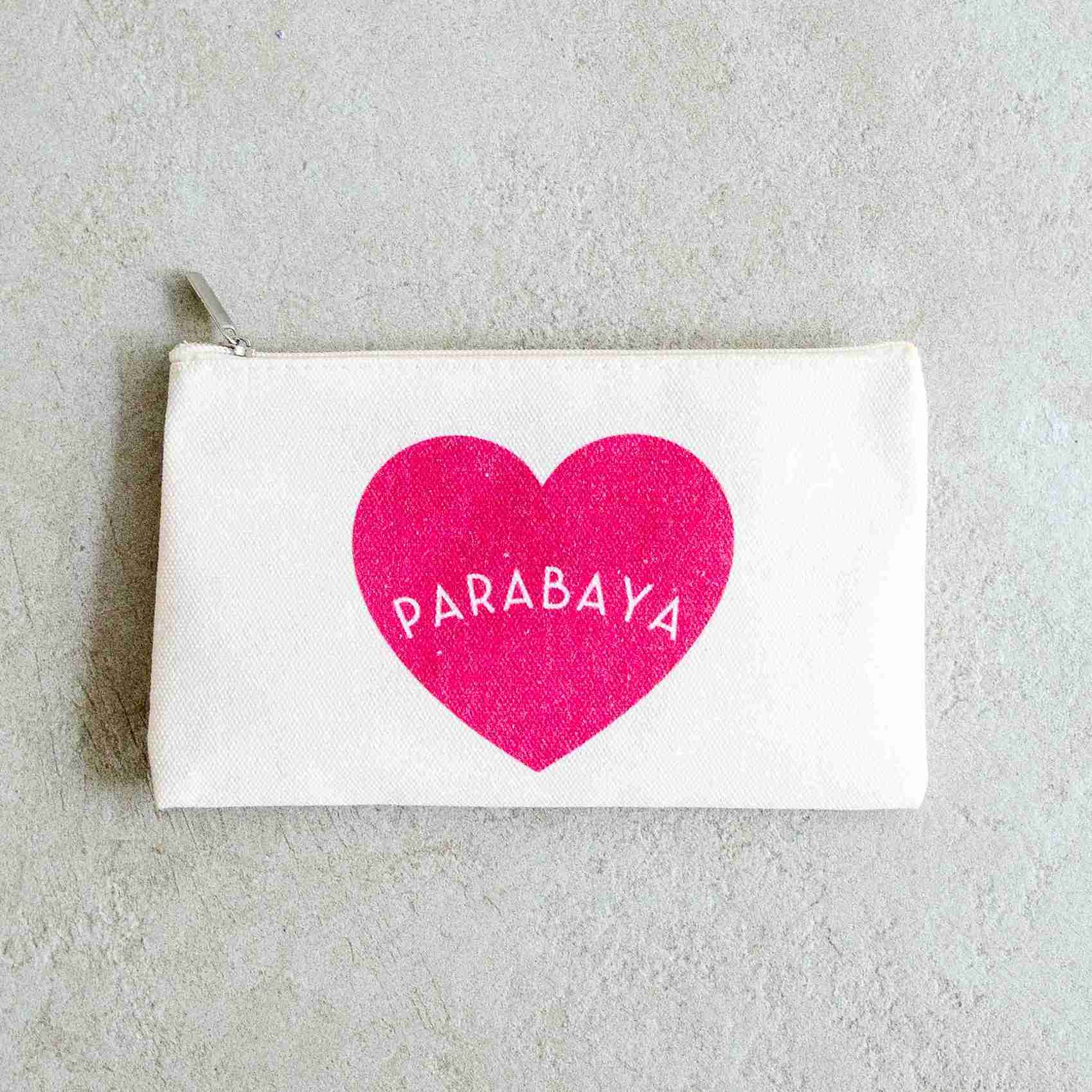 Pochette zippée cœur cadeau | Parabaya Parabaya
